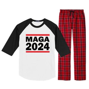 MAGA 2024 Raglan Sleeve Pajama Set