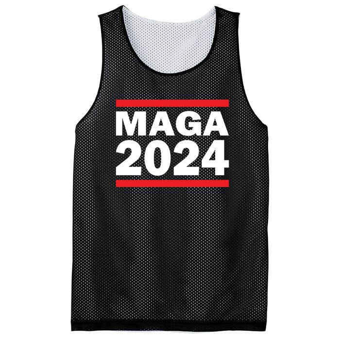 MAGA 2024 Mesh Reversible Basketball Jersey Tank