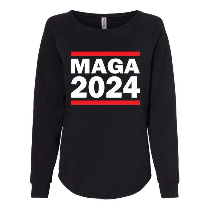 MAGA 2024 Womens California Wash Sweatshirt