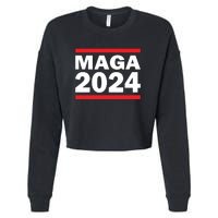 MAGA 2024 Cropped Pullover Crew