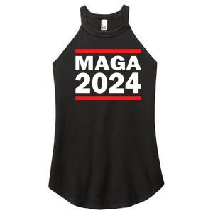 MAGA 2024 Women's Perfect Tri Rocker Tank