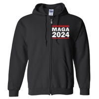 MAGA 2024 Full Zip Hoodie