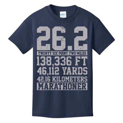 Marathon 262 Miles Running Runner Gift Kids T-Shirt