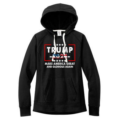 MAGAGA 2024 Make America Great And Glorious Again Trump Shirt Women's Fleece Hoodie