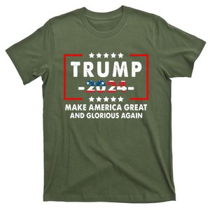 MAGAGA 2024 Make America Great And Glorious Again Trump Shirt T-Shirt