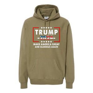 MAGAGA 2024 Make America Great And Glorious Again Trump Shirt Premium Hoodie