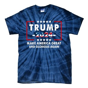 MAGAGA 2024 Make America Great And Glorious Again Trump Shirt Tie-Dye T-Shirt