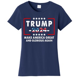 MAGAGA 2024 Make America Great And Glorious Again Trump Shirt Women's T-Shirt