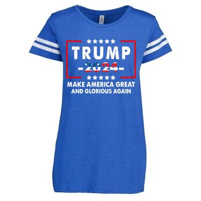 MAGAGA 2024 Make America Great And Glorious Again Trump Shirt Enza Ladies Jersey Football T-Shirt