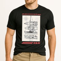 MacGregor 26M Sailboat Line Drawing Performance Shirt