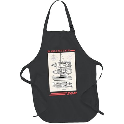 MacGregor 26M Sailboat Line Drawing Apron