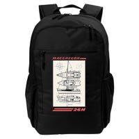 MacGregor 26M Sailboat Line Drawing Backpack
