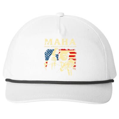 Maha 2024 Trump Vance Kennedy Snapback Five-Panel Rope Hat