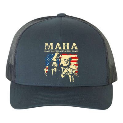 Maha 2024 Trump Vance Kennedy Yupoong Adult 5-Panel Trucker Hat