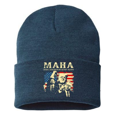 Maha 2024 Trump Vance Kennedy Sustainable Knit Beanie