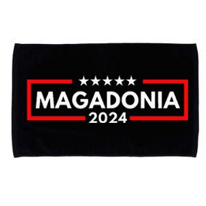 Magadonia 2024 Trump Voter Proud Trump Supporter Magadonian Microfiber Hand Towel