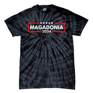 Magadonia 2024 Trump Voter Proud Trump Supporter Magadonian Tie-Dye T-Shirt