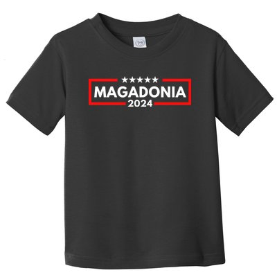 Magadonia 2024 Trump Voter Proud Trump Supporter Magadonian Toddler T-Shirt