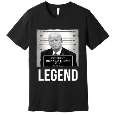 Mugshot 2024 Trump Legend Premium T-Shirt