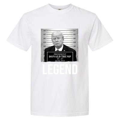 Mugshot 2024 Trump Legend Garment-Dyed Heavyweight T-Shirt