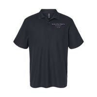 Maganomics 2024 Trump Long Sleeve Softstyle Adult Sport Polo