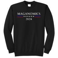 Maganomics 2024 Trump Long Sleeve Tall Sweatshirt