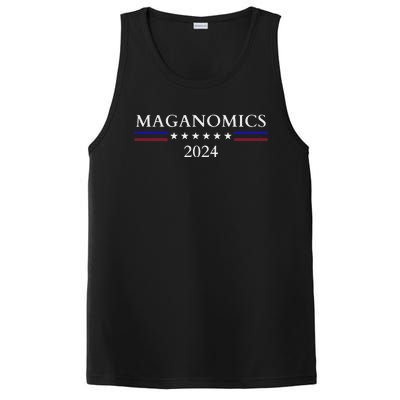 Maganomics 2024 Trump Long Sleeve PosiCharge Competitor Tank