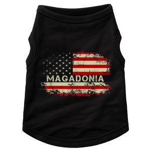 Magadonia 2024 Trump Voter Proud Trump Supporter Magadonian Doggie Tank