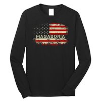 Magadonia 2024 Trump Voter Proud Trump Supporter Magadonian Long Sleeve Shirt