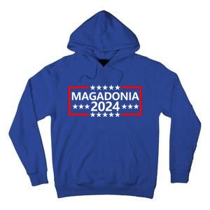 Magadonia 2024 Trump Voter Proud Trump Supporter Magadonian Tall Hoodie