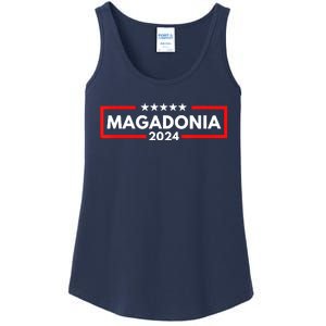 Magadonia 2024 Trump Voter Proud Trump Supporter Magadonian Ladies Essential Tank