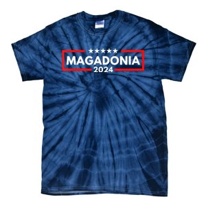 Magadonia 2024 Trump Voter Proud Trump Supporter Magadonian Tie-Dye T-Shirt