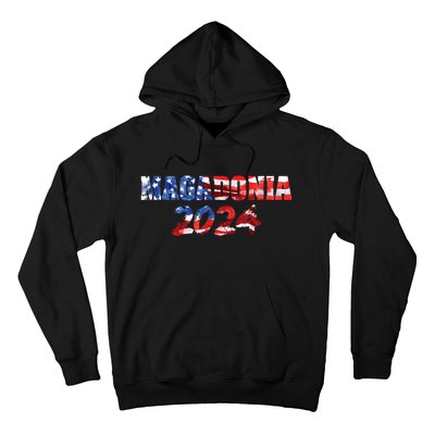 Magadonia 2024 Trump Voter Proud Trump Supporter Magadonian Hoodie