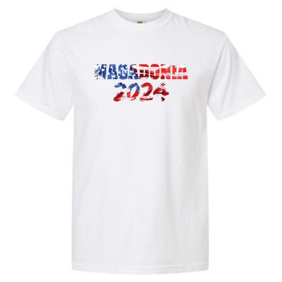 Magadonia 2024 Trump Voter Proud Trump Supporter Magadonian Garment-Dyed Heavyweight T-Shirt