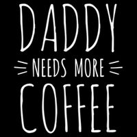 Men 2nd Time Dad Gift For Daddy, Daddy Needs More Coffee Impact Tech Backpack