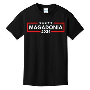 Magadonia 2024 Trump Voter Proud Trump Supporter Magadonian Kids T-Shirt