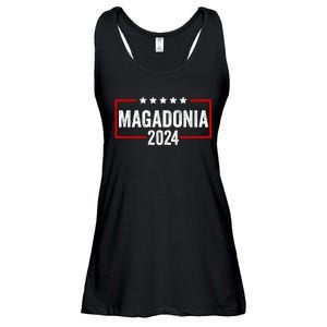 Magadonia 2024 Trump Voter Proud Trump Supporter Magadonian Ladies Essential Flowy Tank