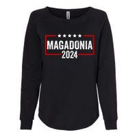 Magadonia 2024 Trump Voter Proud Trump Supporter Magadonian Womens California Wash Sweatshirt