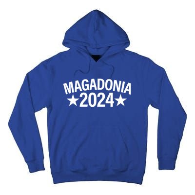 Magadonia 2024 Trump Supporter Proud Trump Voter Magadonian Tall Hoodie