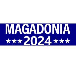 Magadonia 2024 Trump Supporter Proud Trump Voter Magadonian Bumper Sticker