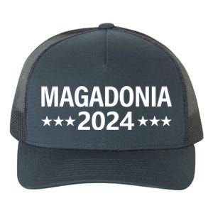 Magadonia 2024 Trump Supporter Proud Trump Voter Magadonian Yupoong Adult 5-Panel Trucker Hat