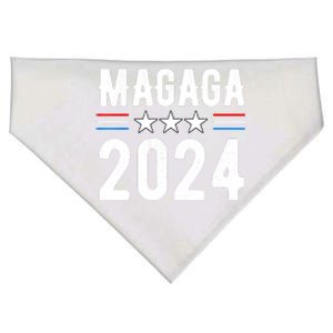 MAGAGA 2024 Trump 2024 Make America Great And Glorious Again USA-Made Doggie Bandana