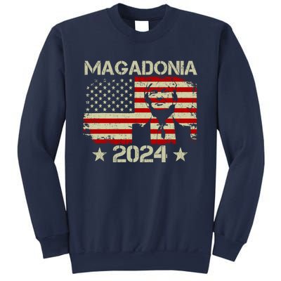 Magadonia 2024 Trump Supporter Proud Trump Voter Magadonian Sweatshirt