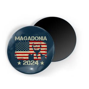 Magadonia 2024 Trump Supporter Proud Trump Voter Magadonian Magnet