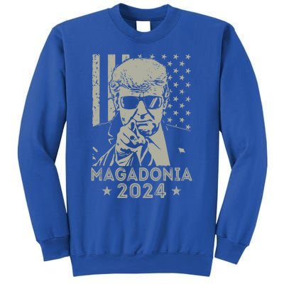 Magadonia 2024 Trump Supporter Proud Trump Voter Magadonian Sweatshirt