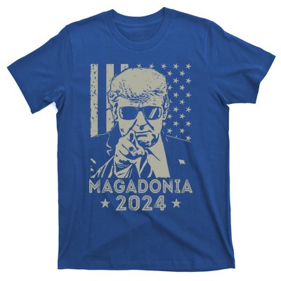 Magadonia 2024 Trump Supporter Proud Trump Voter Magadonian T-Shirt