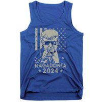 Magadonia 2024 Trump Supporter Proud Trump Voter Magadonian Tank Top