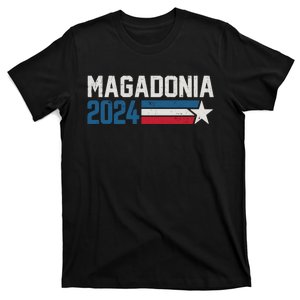 Magadonia 2024 Trump Supporter Proud Trump Voter Magadonian T-Shirt