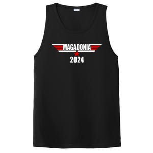 Magadonia 2024 Trump Voter Proud Trump Supporter Magadonian PosiCharge Competitor Tank