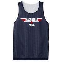 Magadonia 2024 Trump Voter Proud Trump Supporter Magadonian Mesh Reversible Basketball Jersey Tank